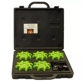 Valise balises LED rechargeables vert PULSARPRO NightSearcher