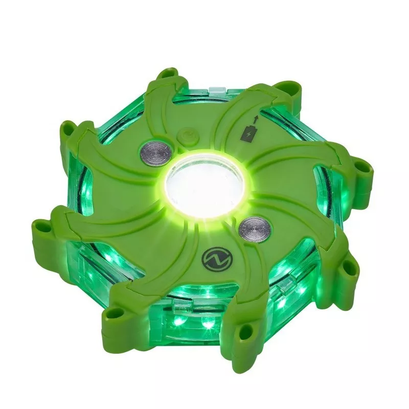 PULSARPRO NightSearcher Green Rechargeable LED Flashlight