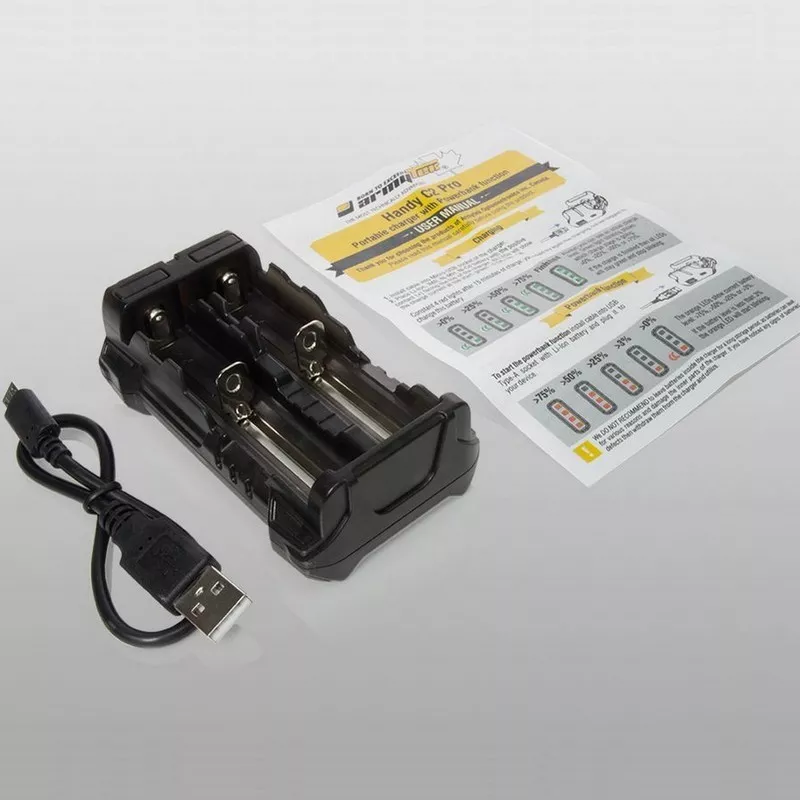 Chargeur de batteries lithium armytek