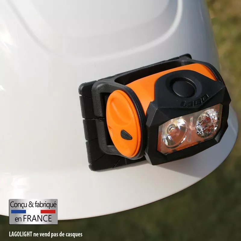 Platine de casque pour lampes frontales Lagolight