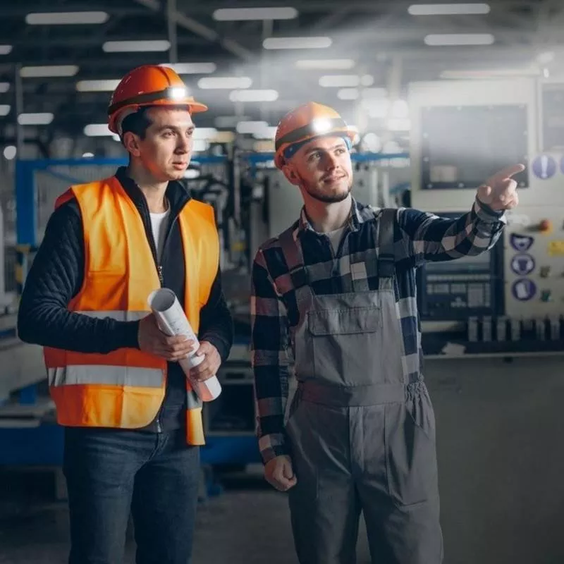 HD200B headlamp for industrial lighting