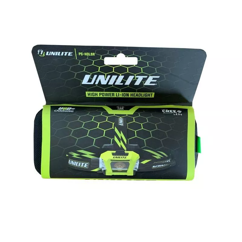 Lampe frontale LED HDL9R Unilite par Prolutech
