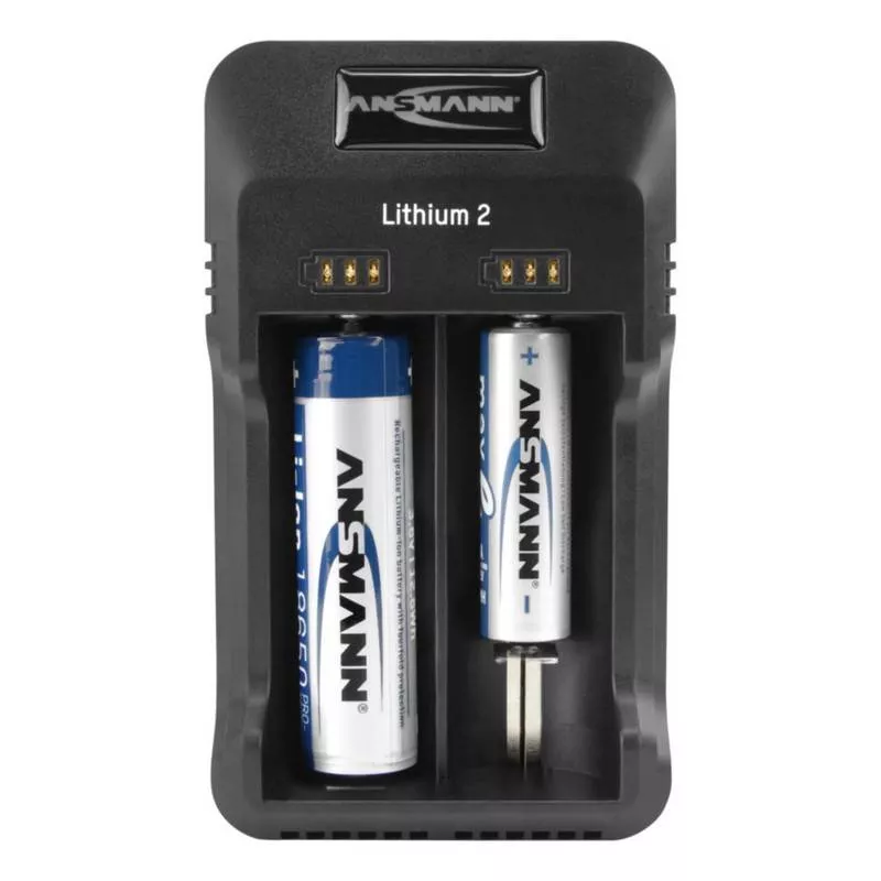 Chargeur de batteries lithium de la marque Ansmann