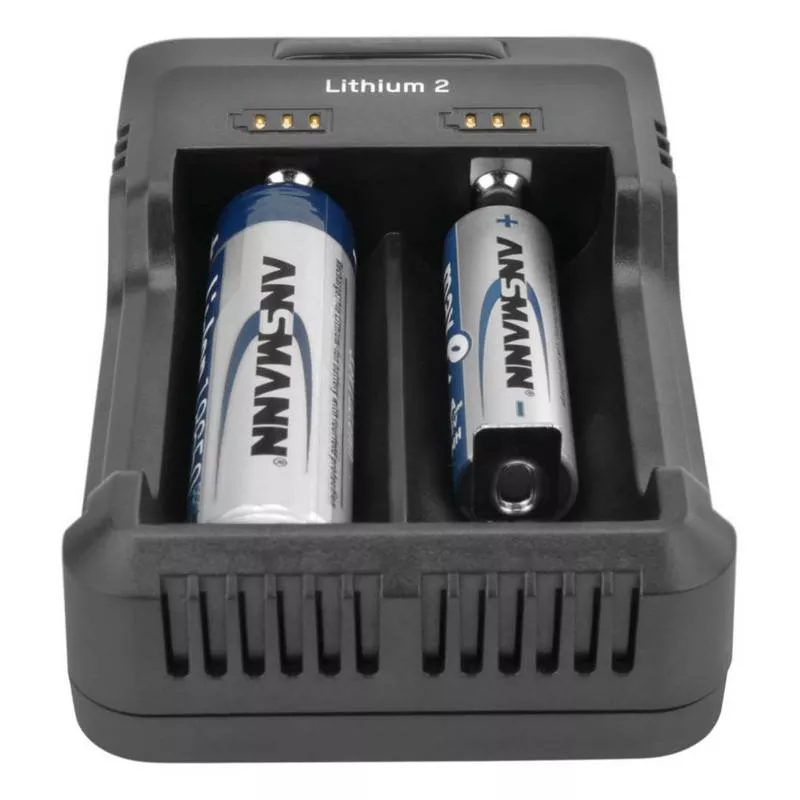 Ce chargeur Ansmann est idéal pour recharger une ou deux batteries lithium.