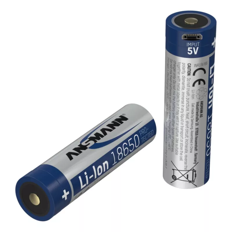 Ansmann rechargeable lithium battery