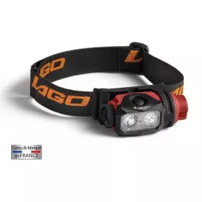 Lampe frontale LED IXO1.0 française 212 LUMENS