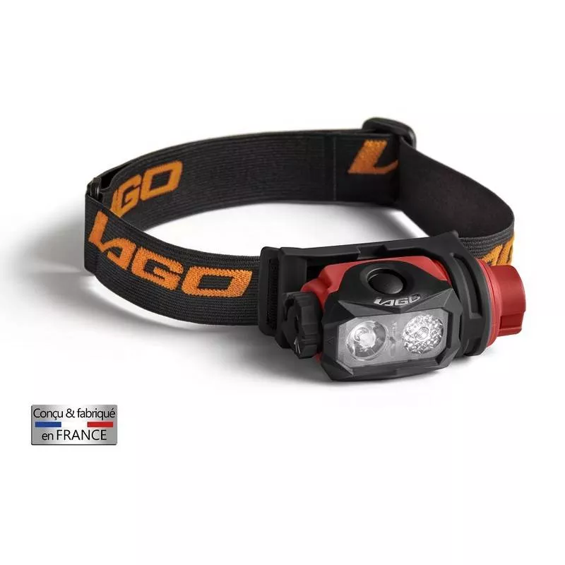 Lampe frontale LED IXO1.0 française 212 LUMENS Lampe frontale LED IXO1.0 française 212 LUMENS