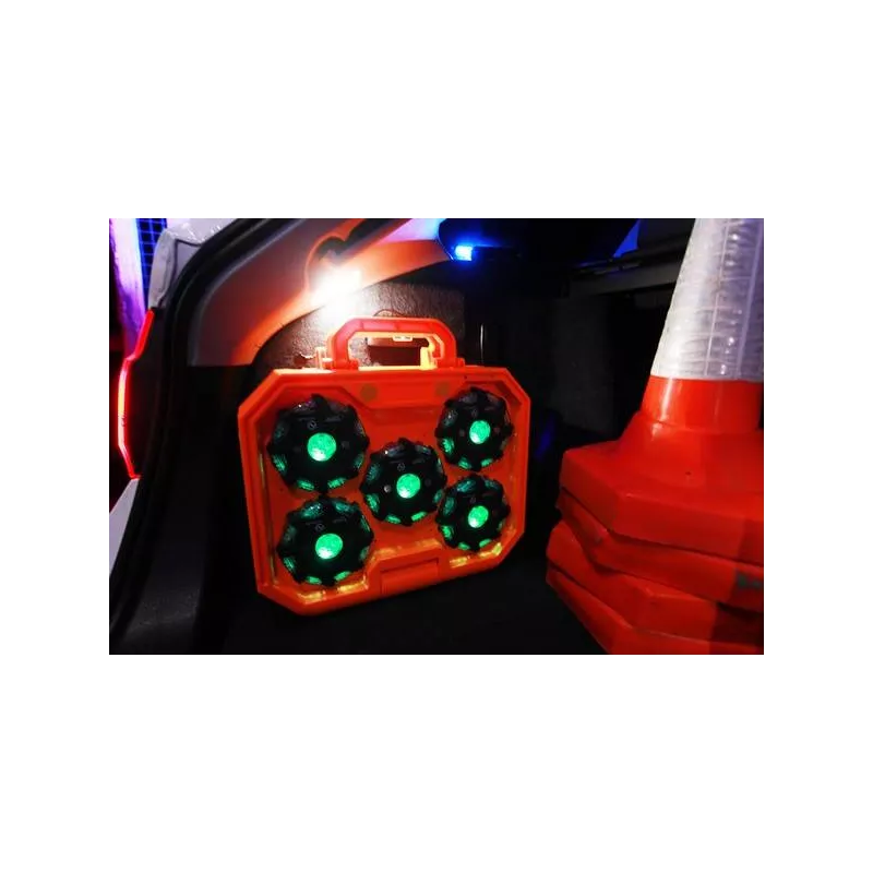 Navstar hazard lights Nightsearcher case by Prolutech