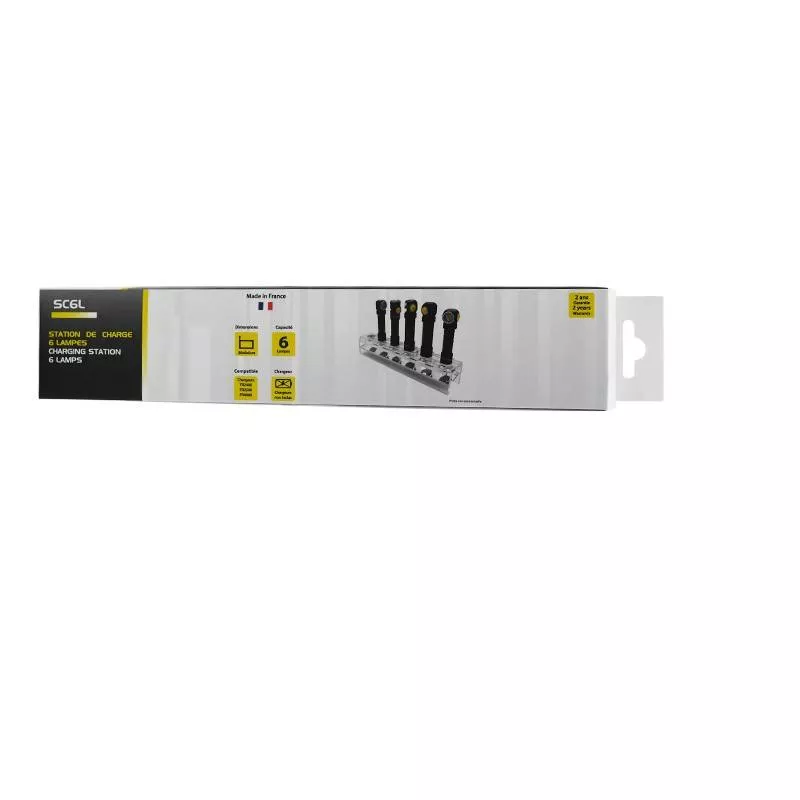 Packaging station de charge 6 lampes SC6L