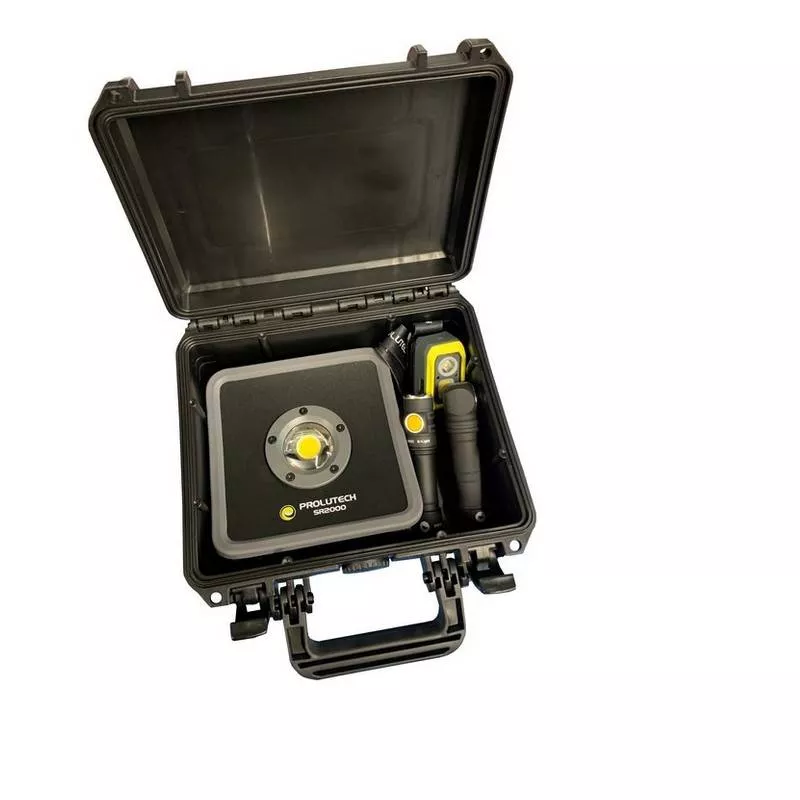 Valise plastique pour lampes et accessoires Prolutech