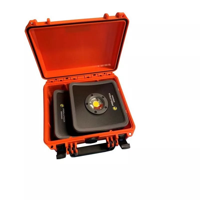 Plastic case for Prolutech lamps and accessories