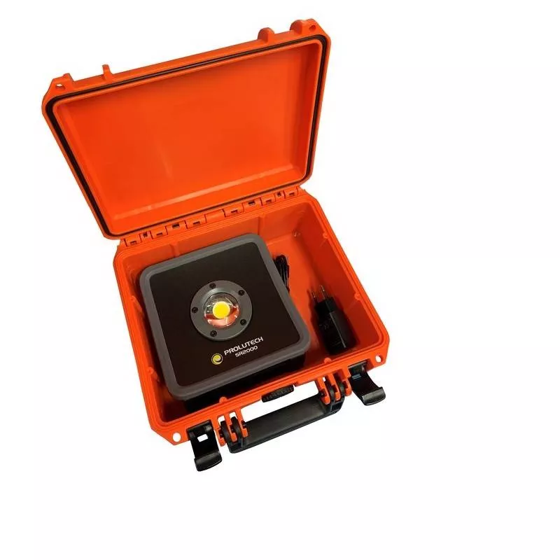 Plastic case for Prolutech lamps and accessories