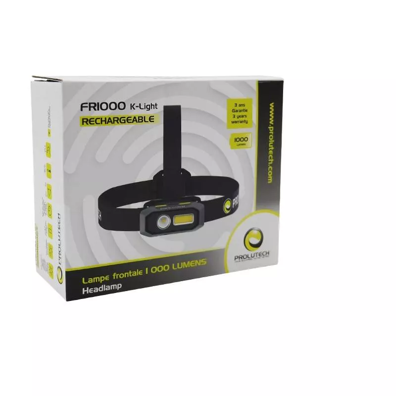 Lampe frontale K-Light FR1000 Prolutech