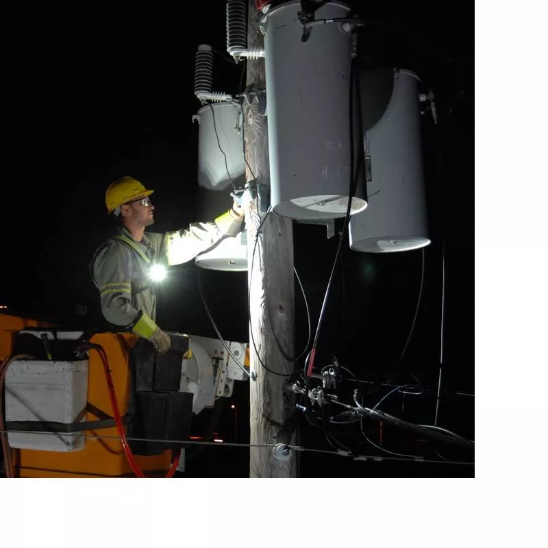 EDF lighting with HR1200 K-Light PROLUTECH chest lamp