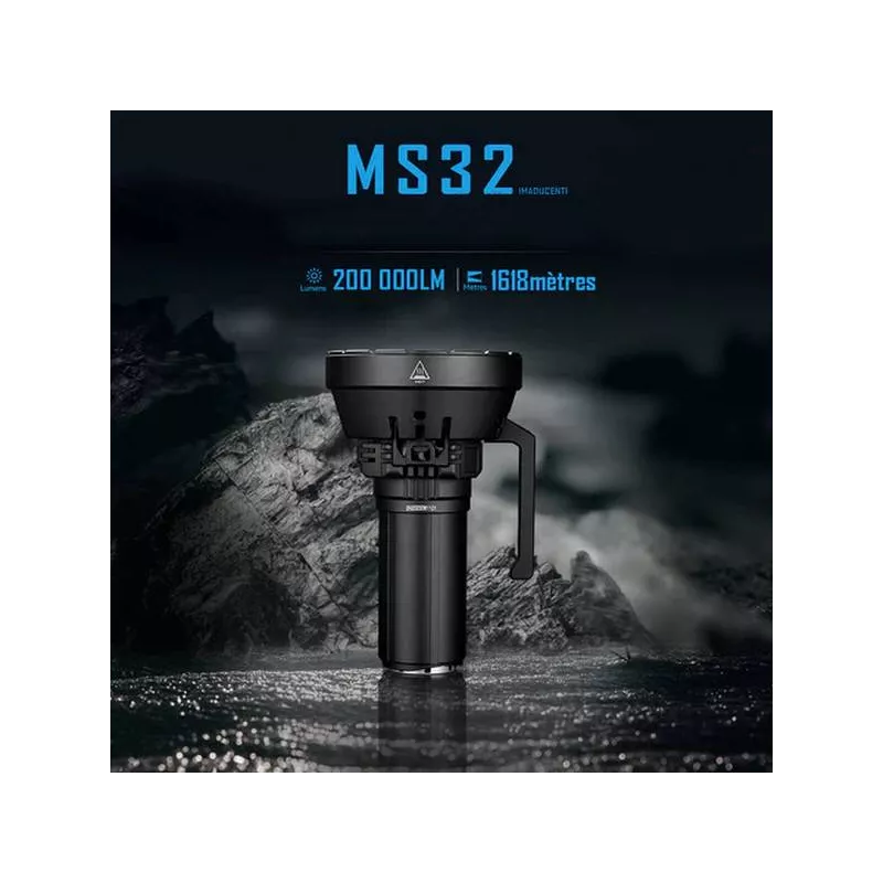Lampe torche LED Imalent la plus puissante du monde