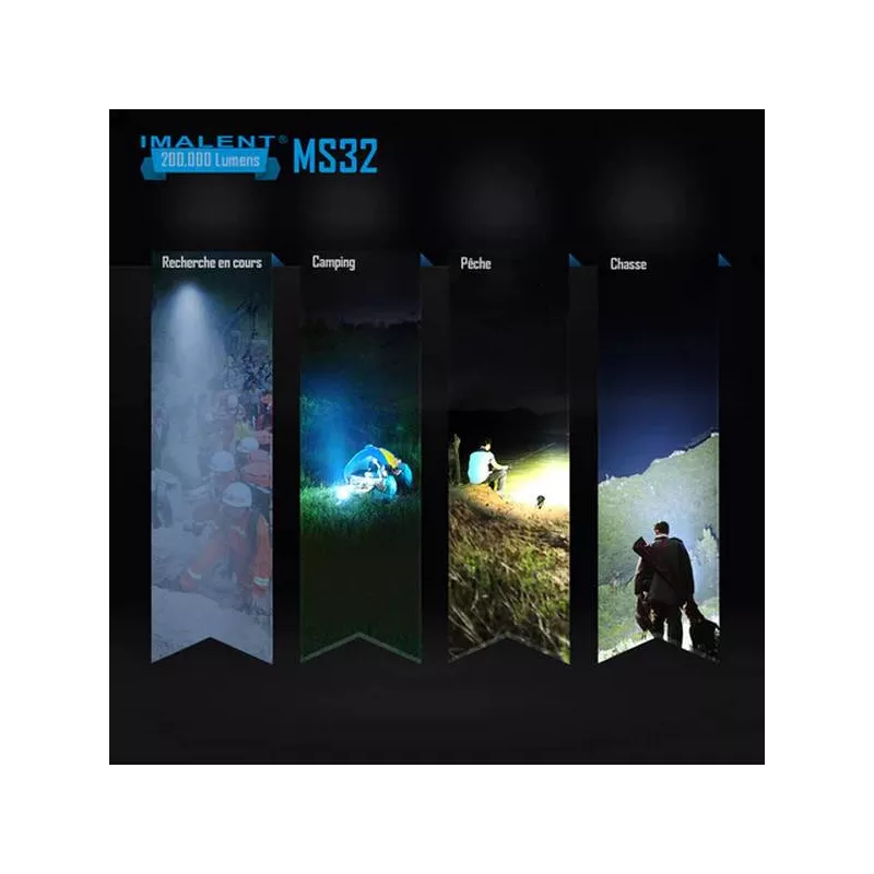 Imalent MS32 flashlight