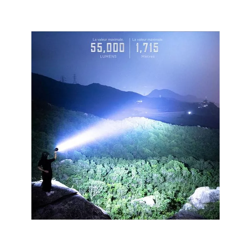 Imalent LED flashlight by Prolutech