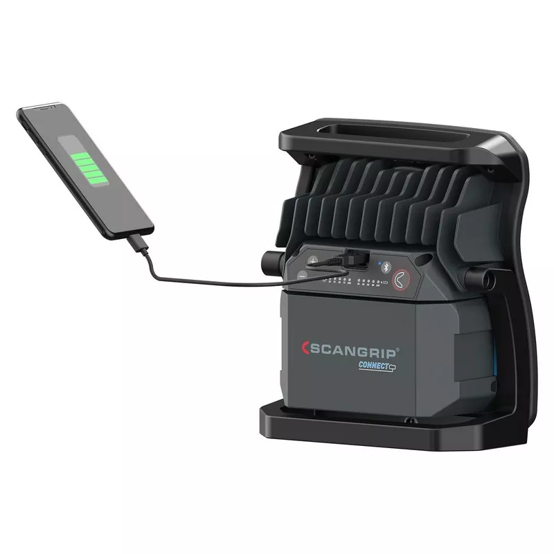 Projecteur rechargeable connect 4000 lumens