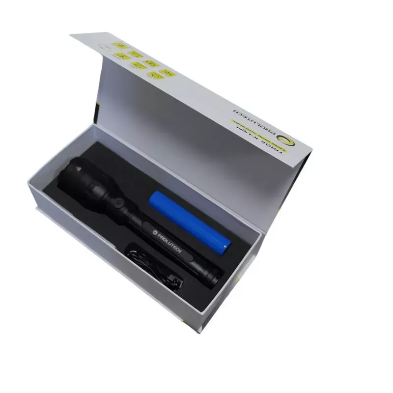 TR10K LED variable-focus flashlight - 10,000 lumens by Prolutech