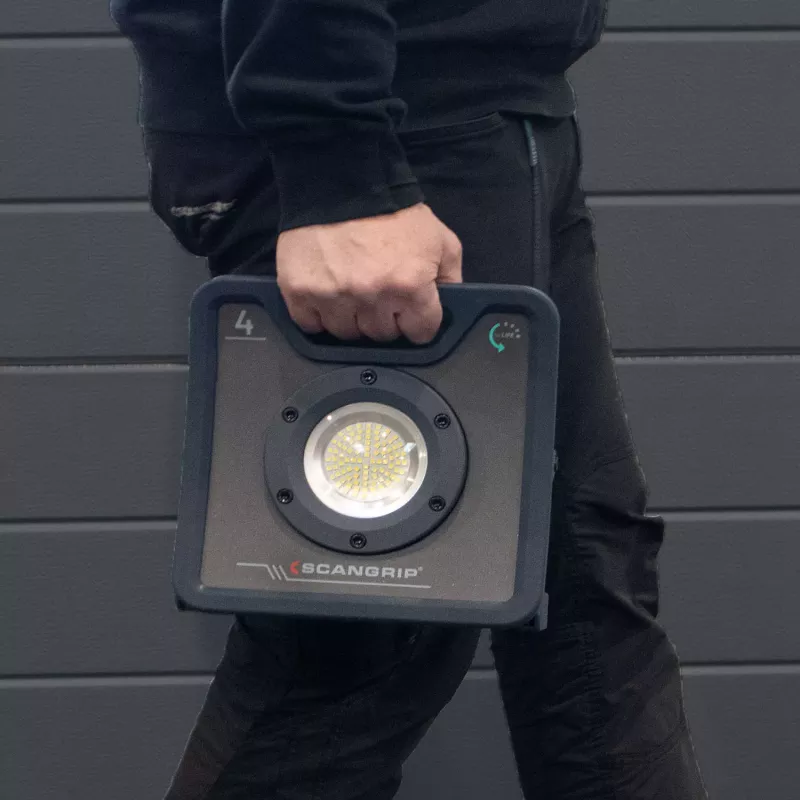 Scangrip NOVA 4K kabelgebundener LED-Projektor 230V 4000 Lumen
