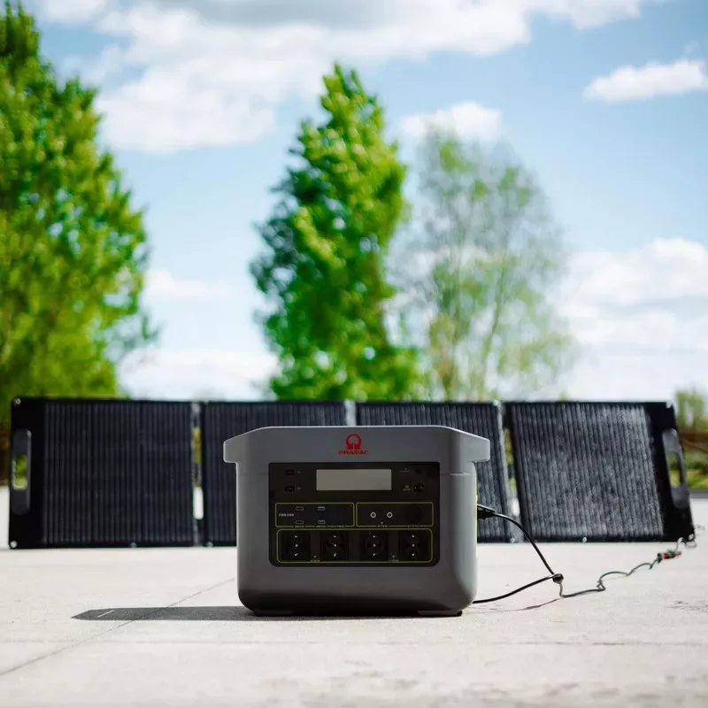 Solarpanel für PWB-Energiestation