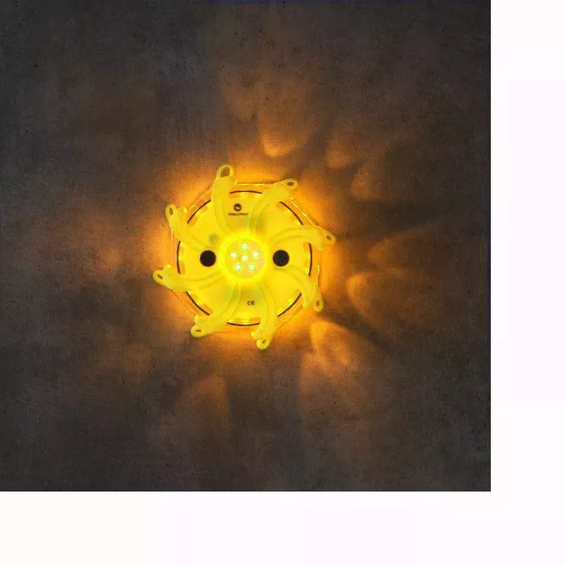 BS5 K-Sign valigetta di segnalatori LED ricaricabili arancio Prolutech