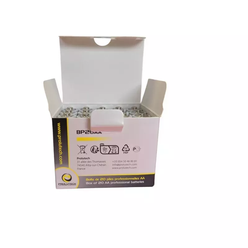Boîte de piles AA Prolutech pour lampes Prolutech
