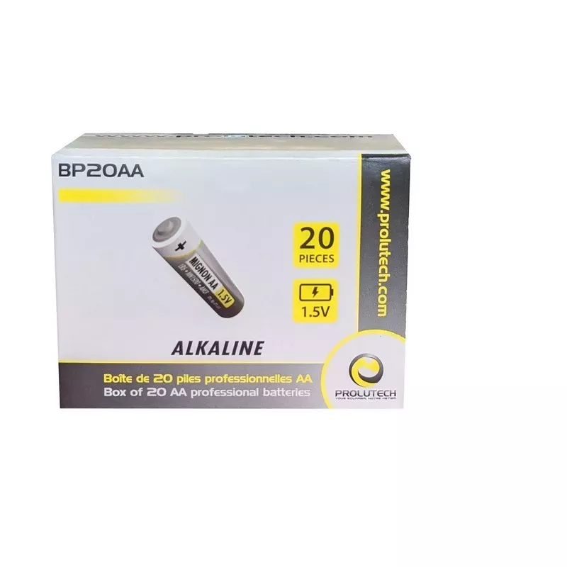 Pile professionali AA LR-6 con il marchio Prolutech Pile professionali AA LR-6 con il marchio Prolutech
