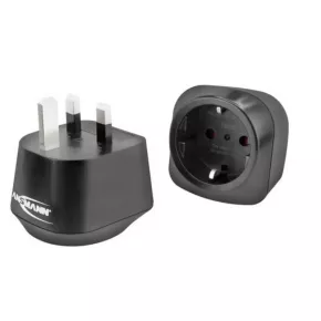Adaptador de enchufe Ansmann UE a Reino Unido de Prolutech