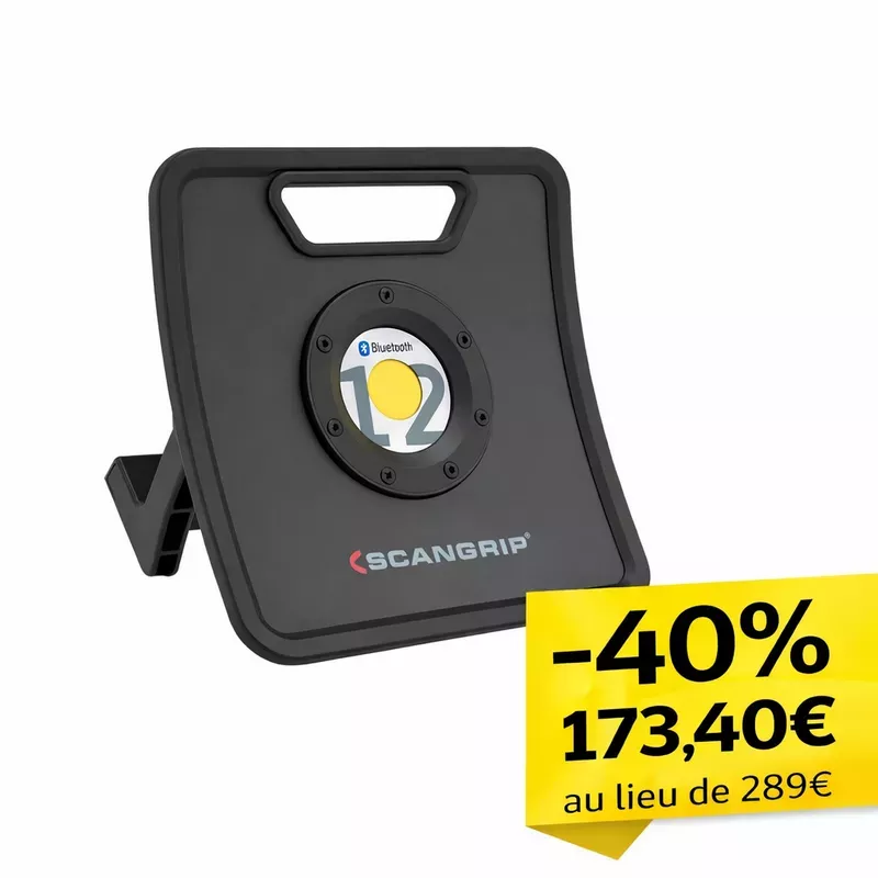 Projecteur LED puissant Scangrip NOVA 12K filaire 230V 12 000 lumens