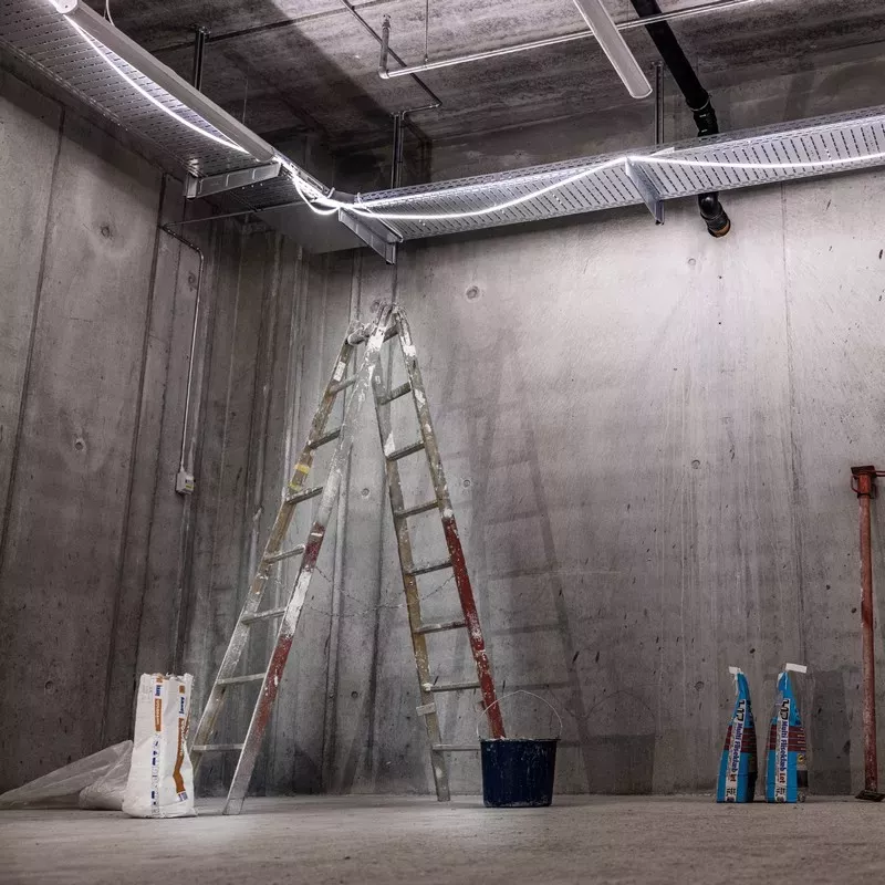 Cinta de construcción LED de bajo voltaje Scangrip de 25 metros