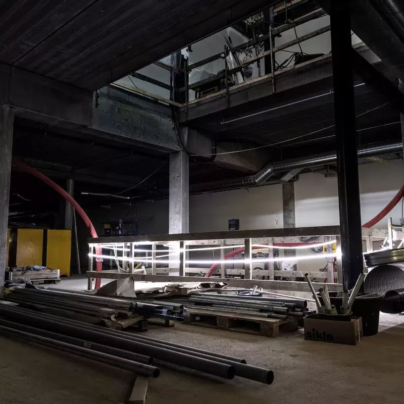 Nastro da costruzione a LED a bassa tensione Scangrip da 25 metri