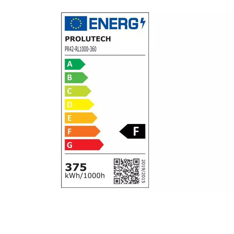 Tira LED RL1000-360 K-Light 25 metros 40000 lm 360 grados Prolutech