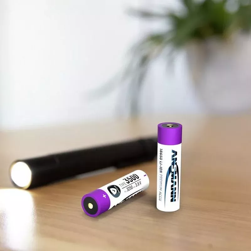 Batteria 18650 Li-Ion ricaricabile 3500mAh Prolutech