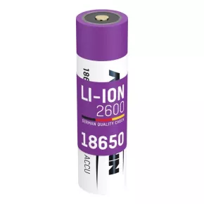 Batterie 18650 Li-Ion Ansmann wiederaufladbar 2600mAh von Prolutech