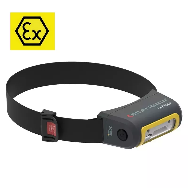 Lampe frontal LED ATEX EX-VIEW Scangrip por Prolutech