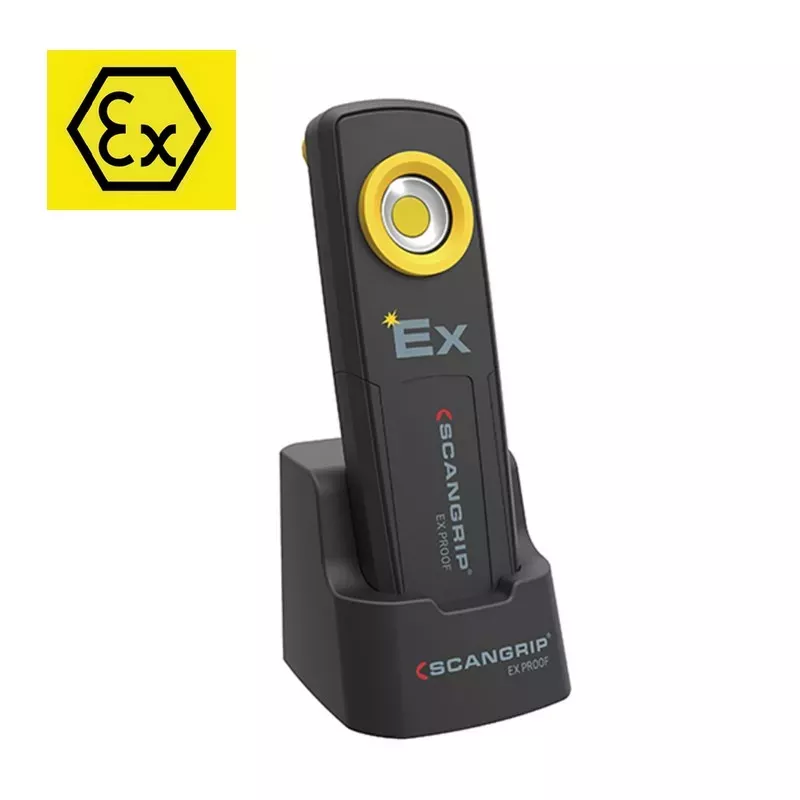 Lampara portátil LED ATEX 350 lúmenes UNI-EX Zona 0, por Prolutech