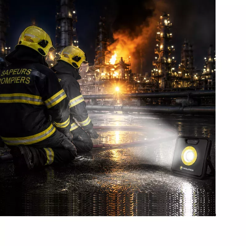 Proyector LED ATEX Prolutech PR4000-EX recargable de 4000 lúmenes