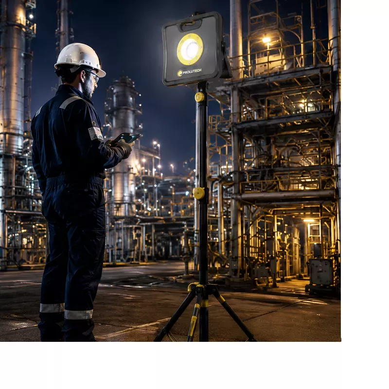 Proiettore LED ATEX Prolutech PR4000-EX ricaricabile 4000 lumen