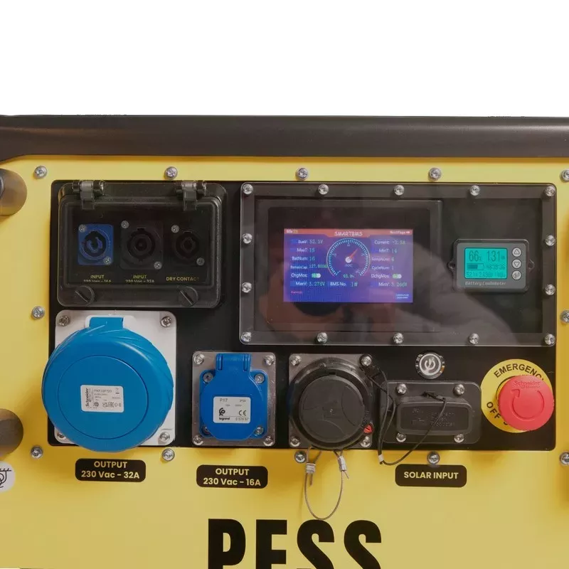 Pess Energy Mobile Power Solution for Construction Sites