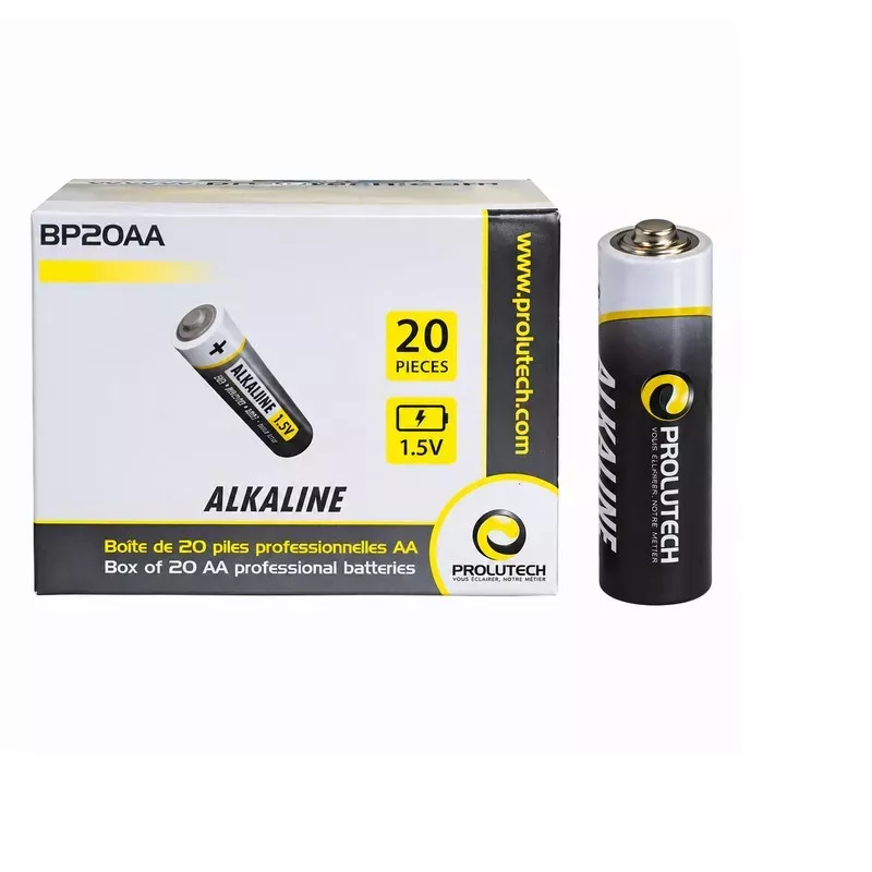 Pilas profesionales AA LR-6 bajo la marca Prolutech