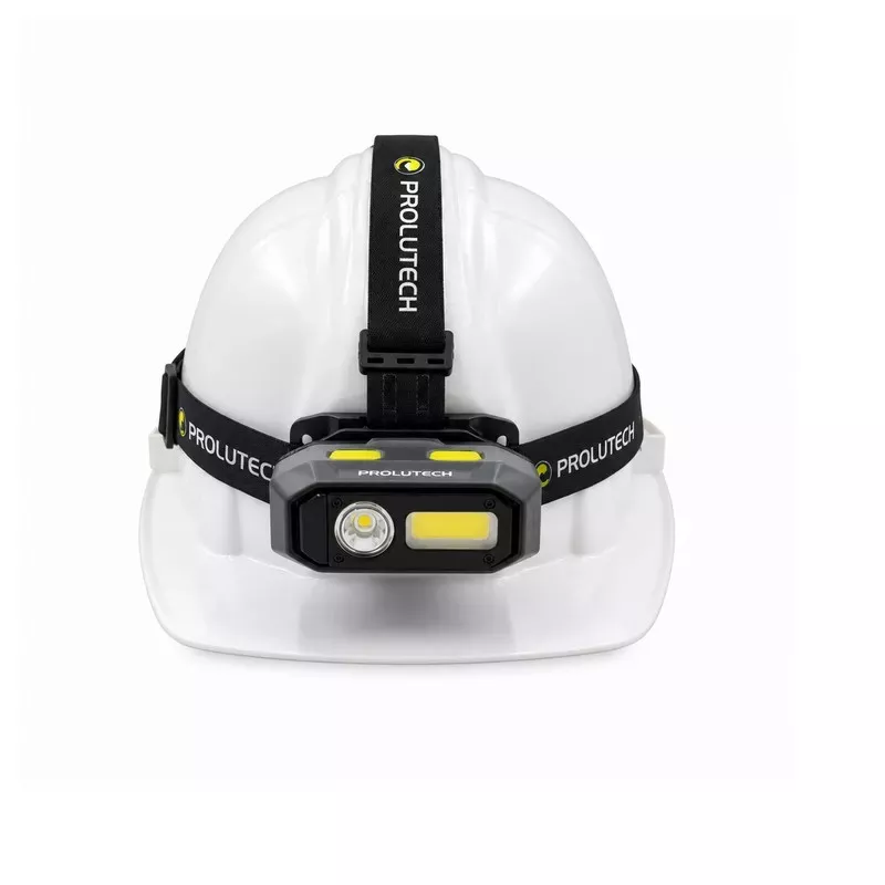 Potente lampada frontale LED ricaricabile FR1000 K-Light di Prolutech
