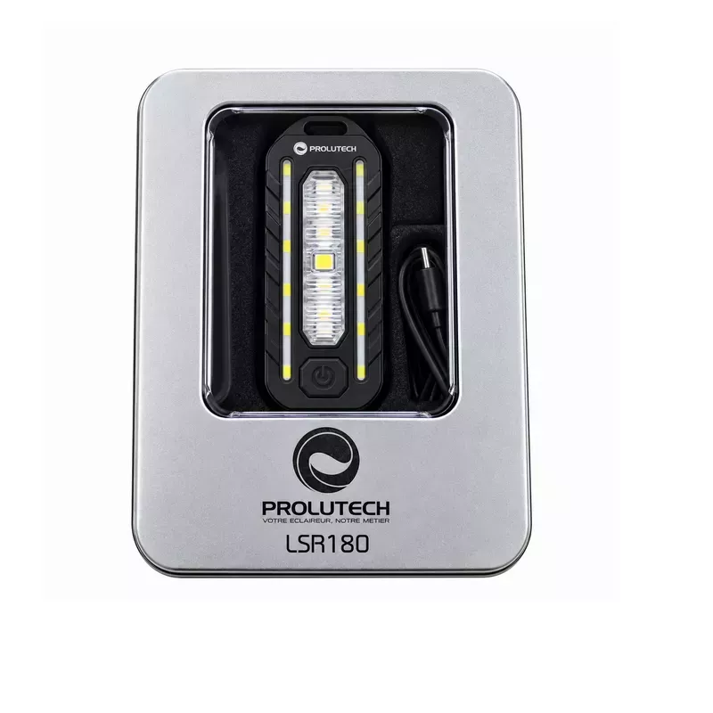 Luce di segnalazione LED ricaricabile 180 lumen LSR180