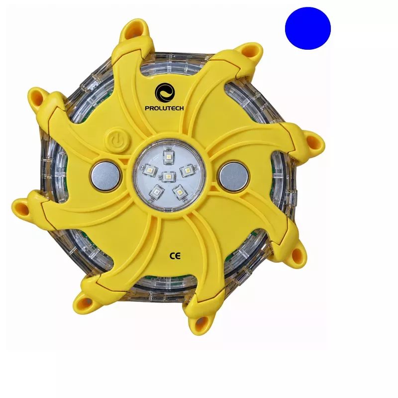 Baliza LED azul recargable para maleta Prolutech BS5 K-Sign