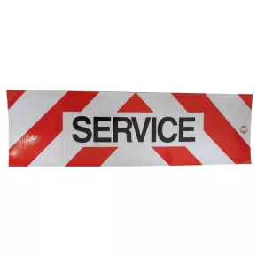 Plaque service magnétique
